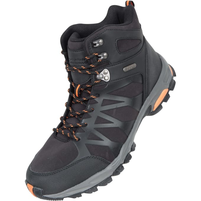 Mountain Warehouse Heren Trekker II Softshell wandelschoenen (Zwart)
