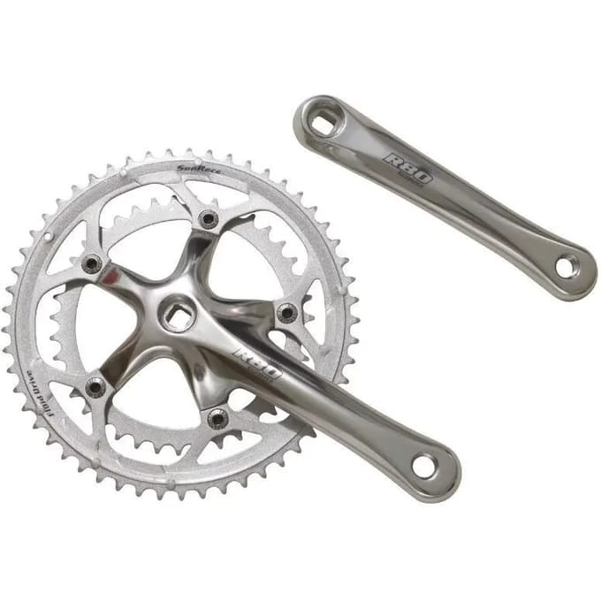 Crankstel 8-speed Sunrace FCR8183 53/39T + extra 52/42T