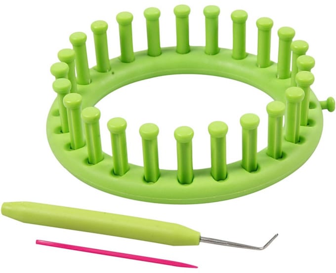 Creotime Knitting loom, d: 12 cm, 1 stuk