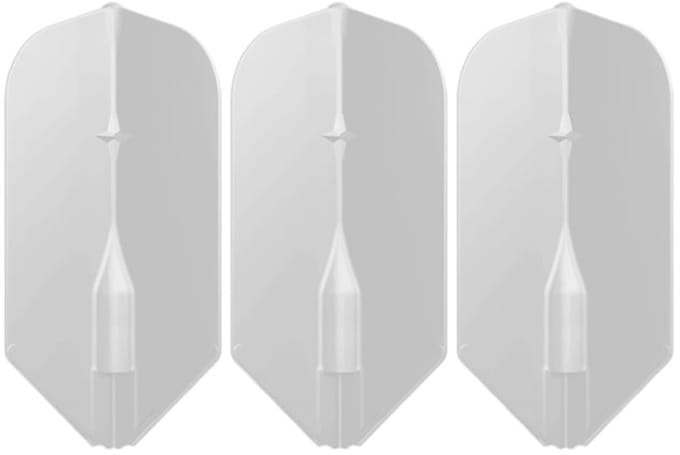 L-Style EZ L6 Slim White - Dart Flights