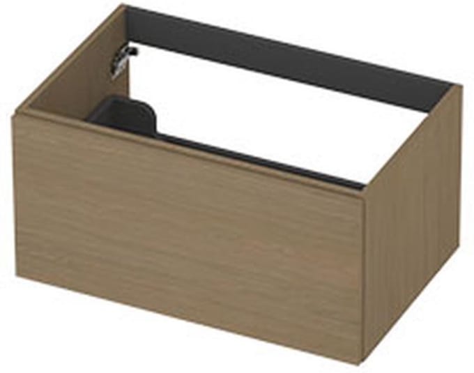 INK - Onderkast 1L Decor Softclose Tbv Greep - 700x450x350 Mm - Olijf Eiken