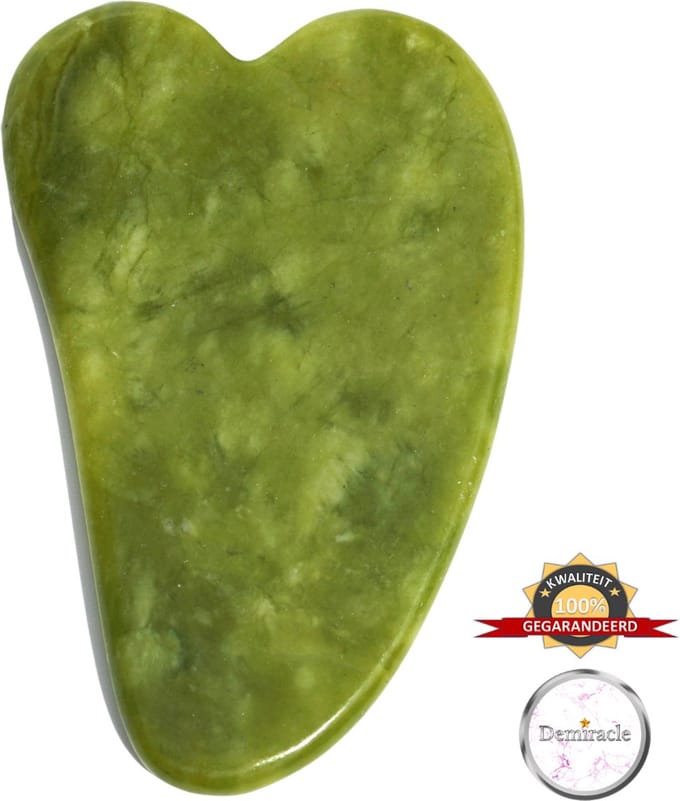 Gua Sha Jade Schraper – Massagehulpmiddel – Gezichtsmassage – Massage – Ontspanning