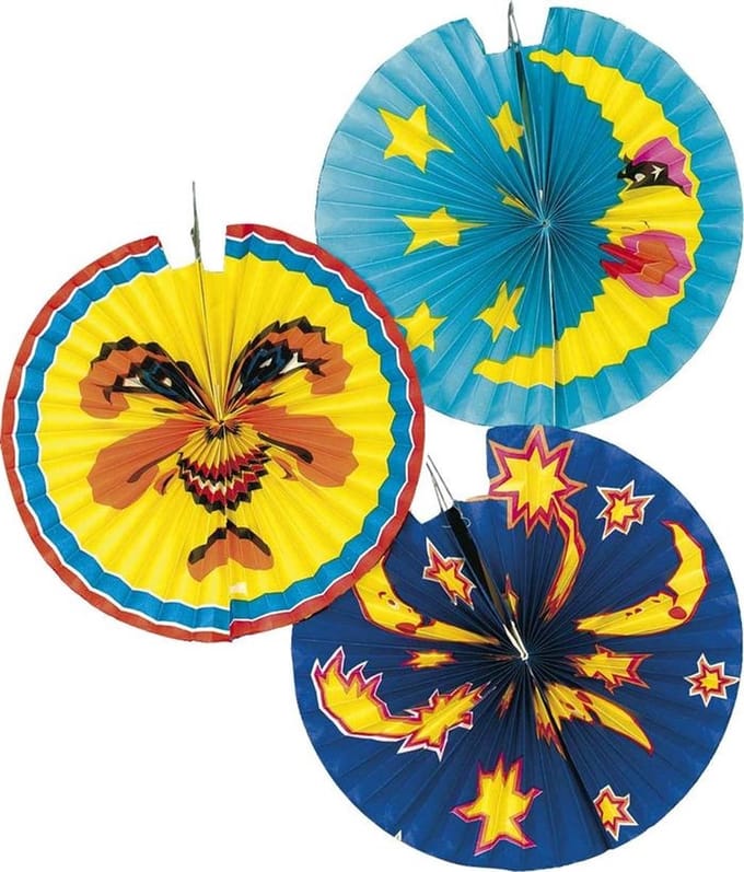 Haza Original Lampionnen Zon & Maan 23 Cm per stuk