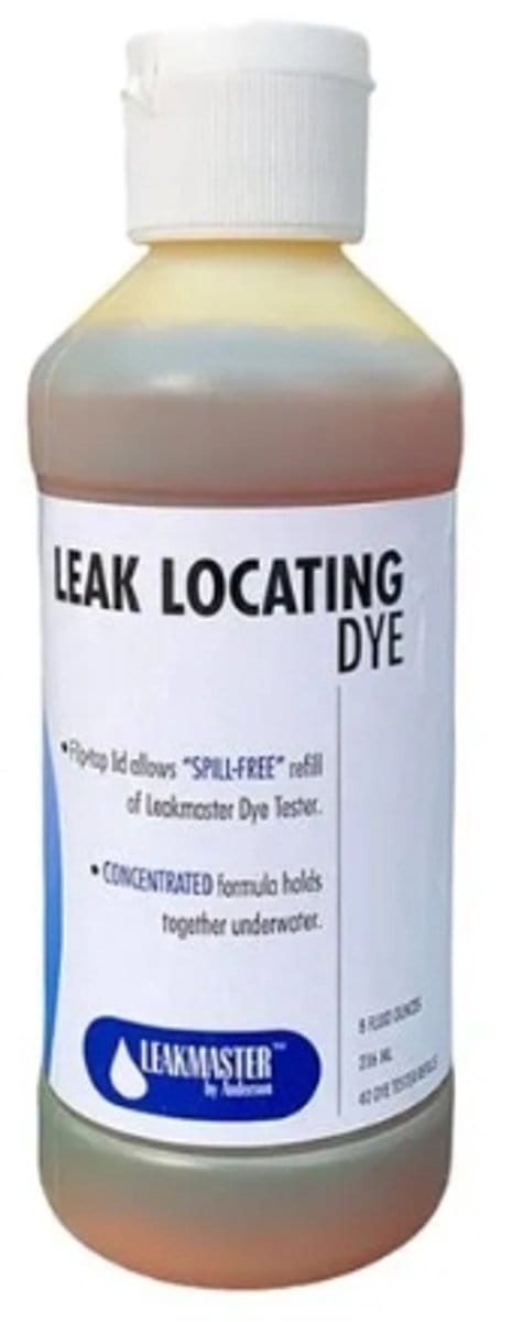 Leakmaster - zwembad lekdetectie vloeistof - geel