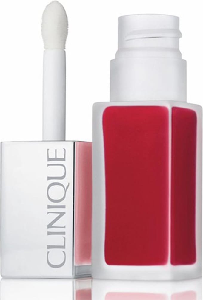 Clinique Pop Liquid Matte Lip Colour + Primer Lipgloss - 02 Flame Pop