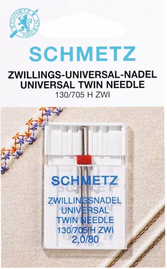 SCHMETZ TWEELING  NAALD - 2.0-80 - PER STUK.