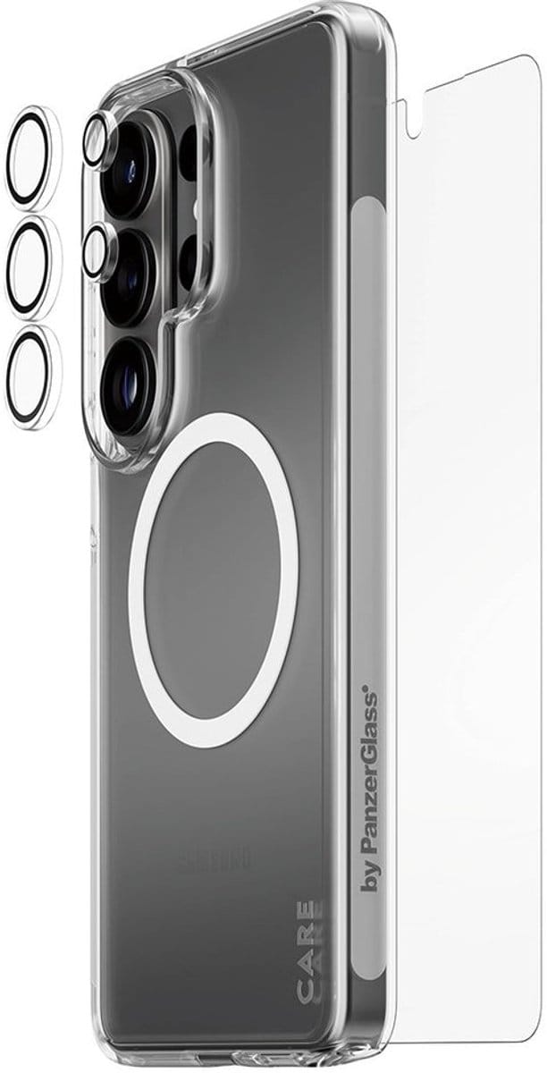 PanzerGlass PANZERGLASS - CARE by 3-in-1 Galaxy S Ultra 2026 CR46018 Screenprotector (glas) Samsung Galaxy S26 Ultra 1 stuk(s)