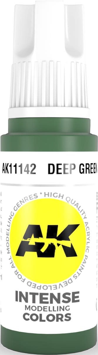 Deep Green Acrylic Modelling Color - 17ml - AK-11142