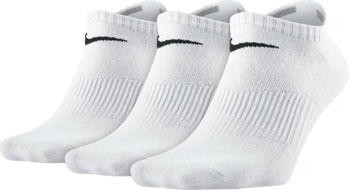 Nike Sokken (regular) - Maat 35 - Unisex - wit Maat S: 34-38
