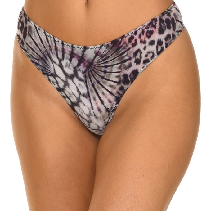 Lichte string met elastische stof O0BE08MC03M vrouw