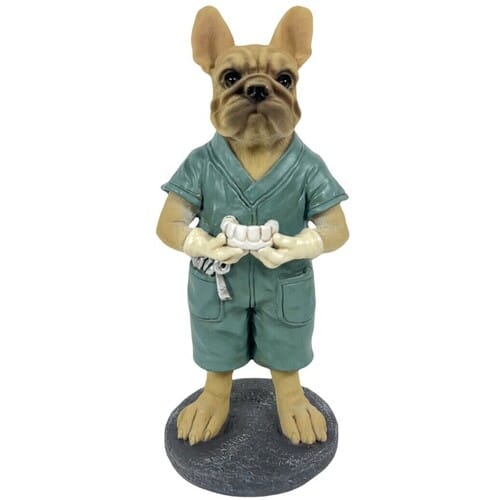 Beeldjes Signes Grimalt Bulldog Tandarts Hond