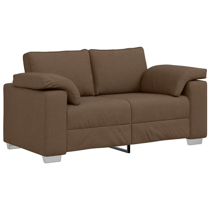 vidaXL - Loveseat - Bruin - 160 - cm - Stof