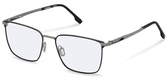 Rodenstock R7153 Black, dark grey 56/17/145 MAN Brilmonturen