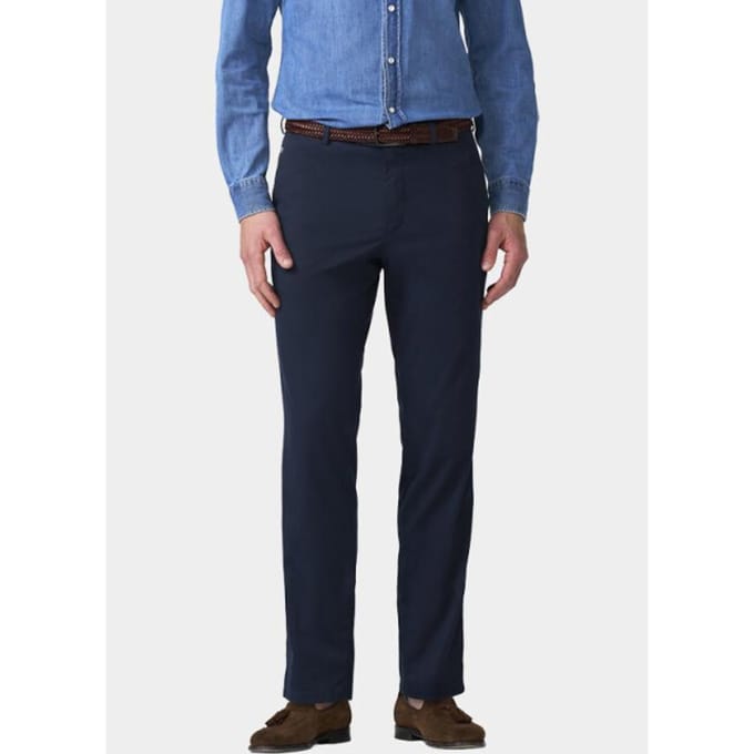Meyer Broek Roma Subtle Stretch Summer Cotelé Navy / male