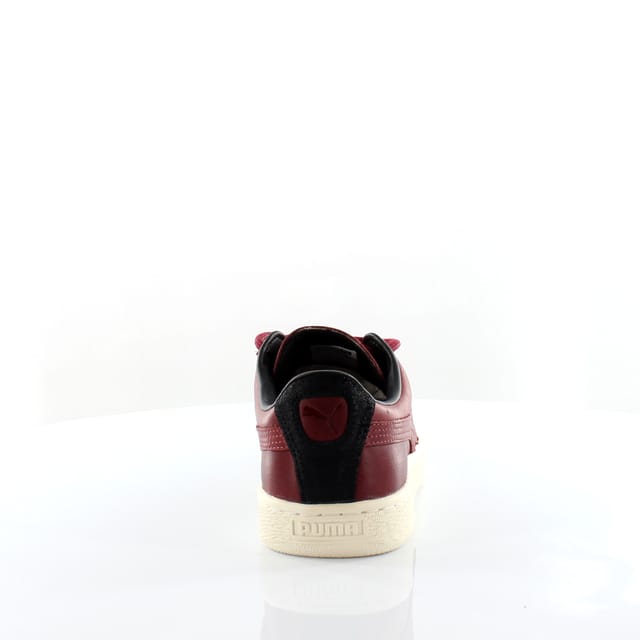 Puma Basket Citi Serie Rood Leer Herentrainers 358891 02