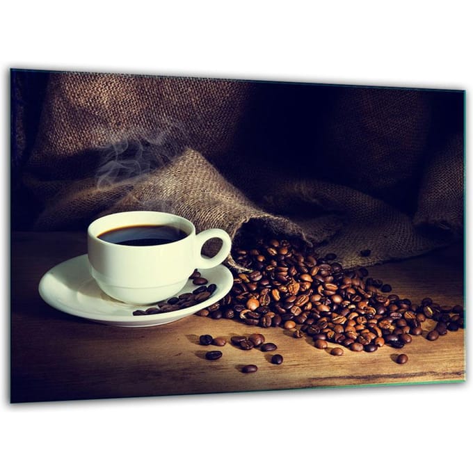 TMK ArtDeko Koffie - Gehard Glazen Snijplank - 30x22 cm