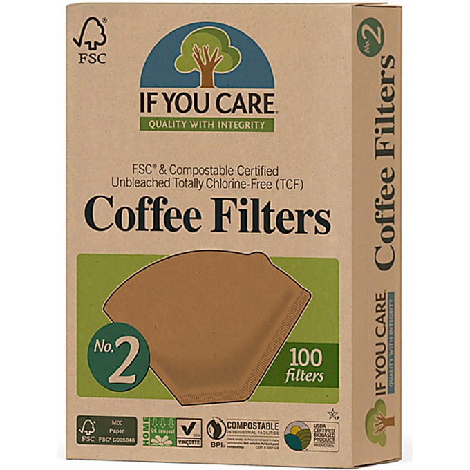 If You Care Afbreekbare Koffiefilter No. 2