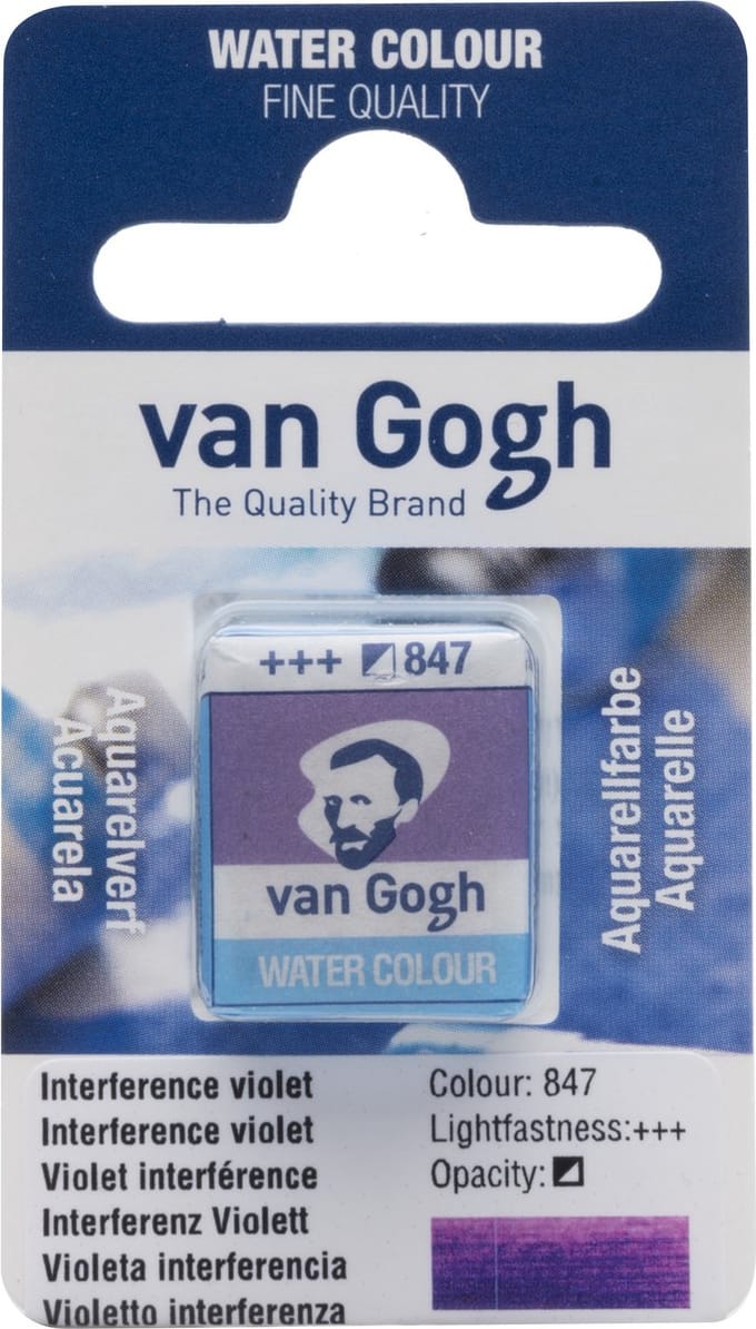 Aquarelverf - 847 Interference Violet - van Gogh -Napje