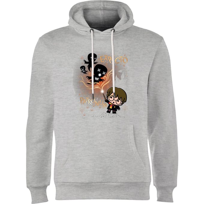 Harry Potter Kids Expecto Patronum Hoodie - Grey - S