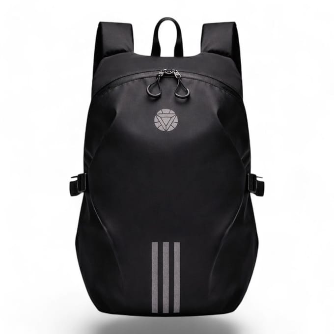 Motor Rugzak Waterdicht - Helm - Laptop Backpack - Zwart - Small