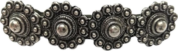 Zeeuws Meisje Haarclips - haarspeld 8cm met 4 zeeuwse knopen