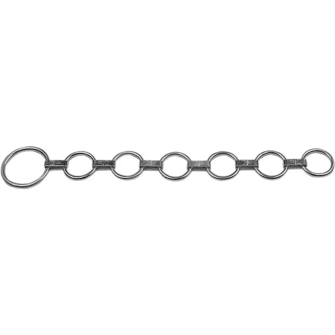 6 ringen platte schakel ketting Kerbl