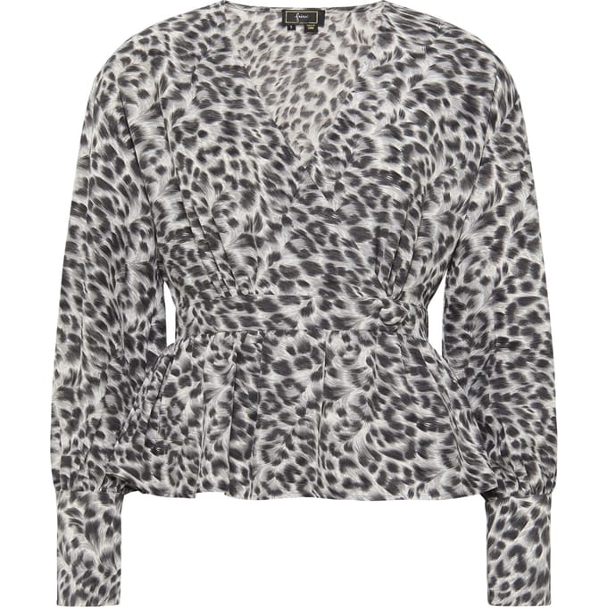 Faina Blouse Dames grijs