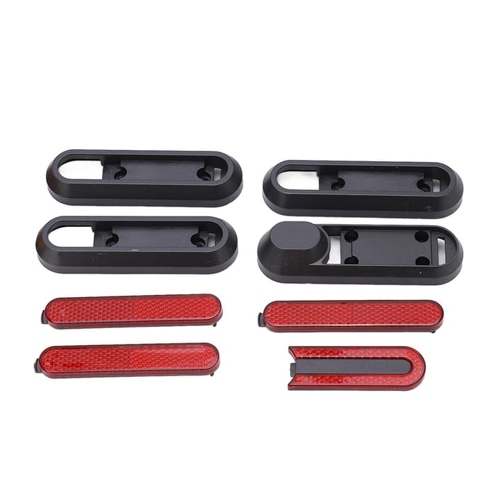4 Stuks Elektrische Scooter Wielnaaf Covers Veilig Rijden Eenvoudig te Installeren Elektrische Scooter Accessoires voor black