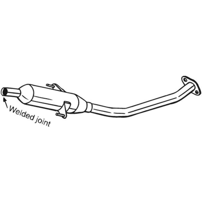 Voorpijp BOSAL 284-571