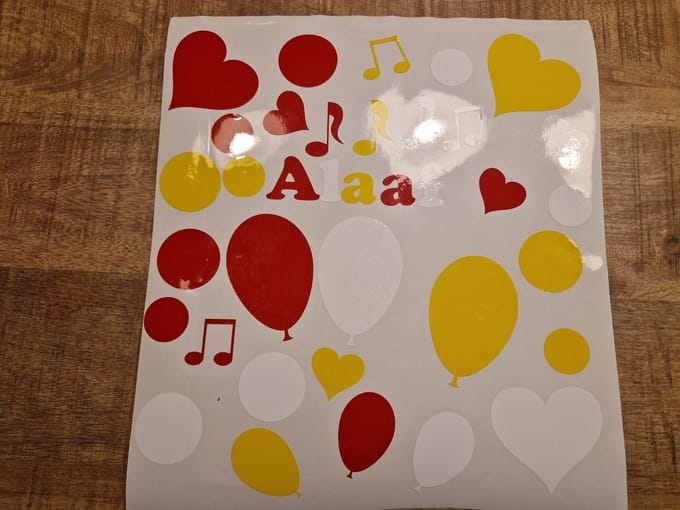 Herbruikbare statische raamsticker ALAAF