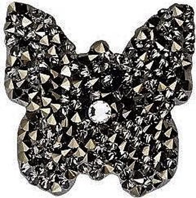 1 x Hair Pin Made With Crystal Rock From Swarovski Butterfly