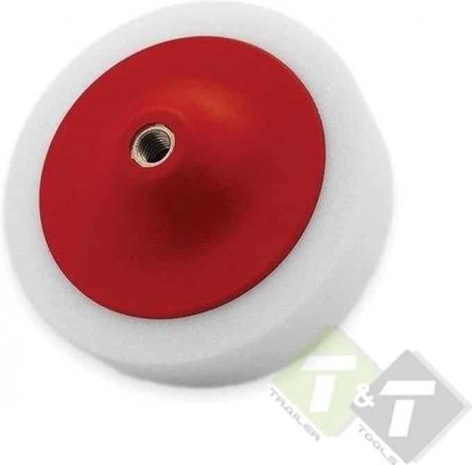 Poetspad foam + houder, 7 duims, 180mm x 50mm, M14