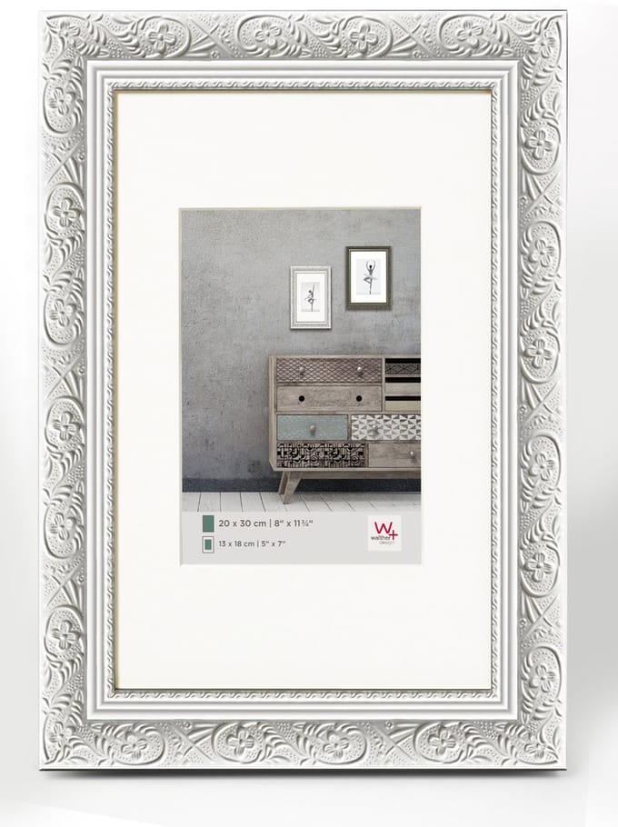 walther+ design CR030W Wissellijst Papierformaat: 20 x 30 cm Wit