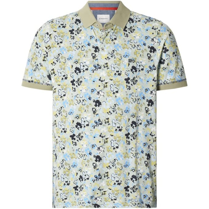 Babista herren Poloshirt - 48/50 - groen - Plus Size