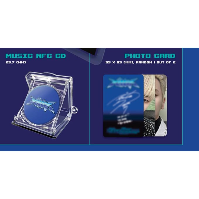 Sleutel (SHINee) - Killer (SMini-versie.) (Slim album) SMini Ver. blue
