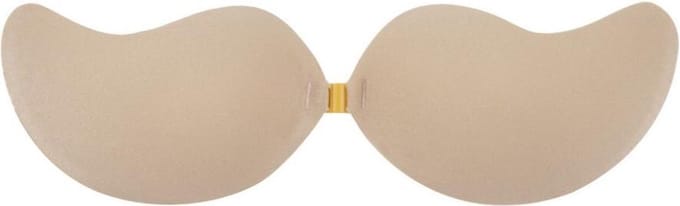 saizi plak BH /Onzichtbare Push Up Bh Zelfklevende Stick Op Siliconen beha Backless Strapless Gel sticky Solid Cup D -Saizi