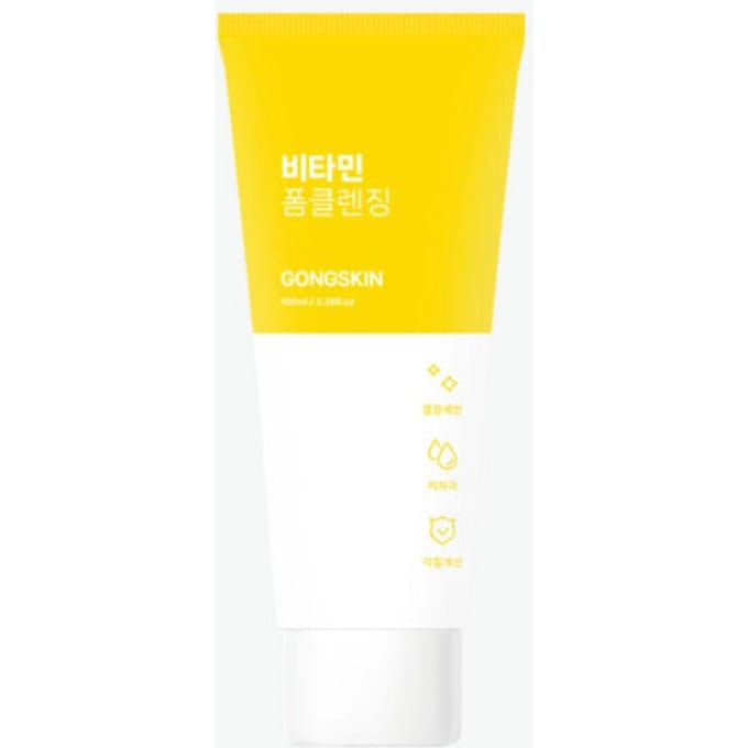 Gongskin Vitamine Zachte Schuimreiniger 100ml 1 PCS yellow