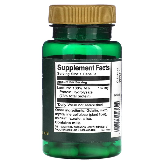 Anti-Stress Formule, 167mg, 60 Capsules