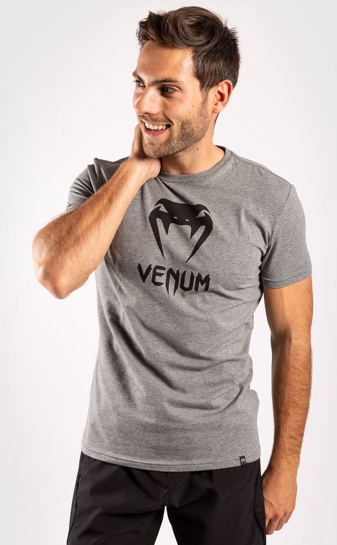 Venum Kleding Classic T Shirt Heather Grey - S