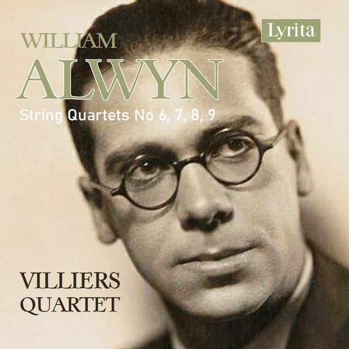 Villiers Quartet - Alwyn: String Quartets No 6, 7, 8, 9 (CD)