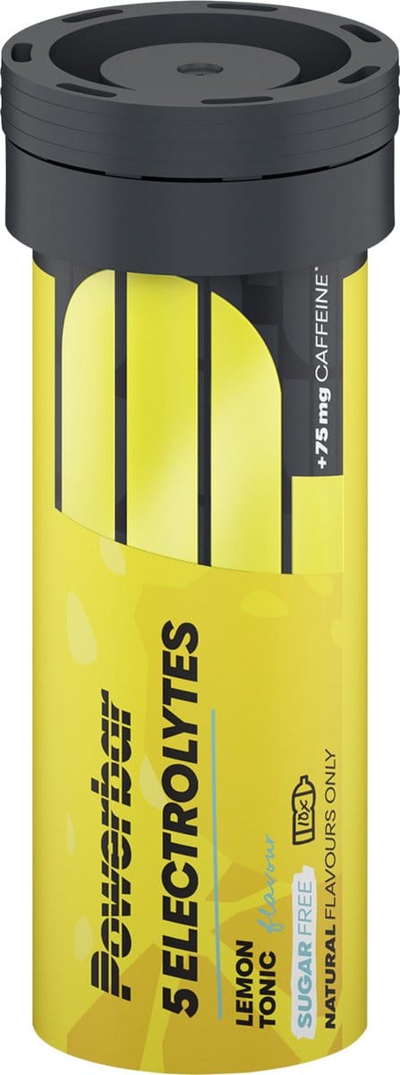 Powerbar Sportdrank Electrolyte Tabs - Met 5 Elektrolyten - Citroen Tonic - 10 tabletten