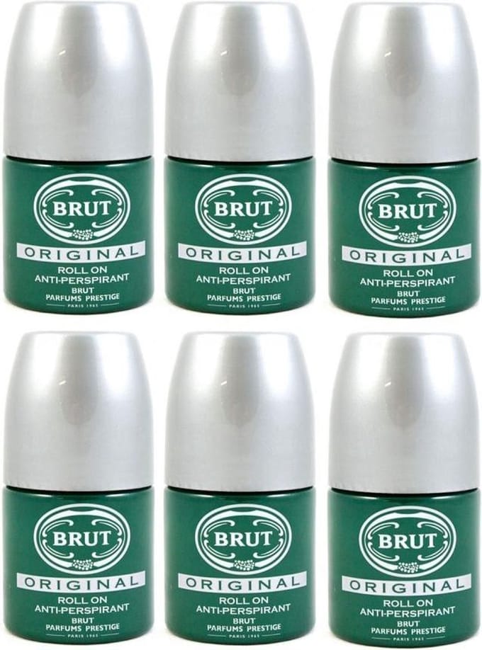 Brut Original Deo Roller - Voordeelverpakking 6 x 50 Ml