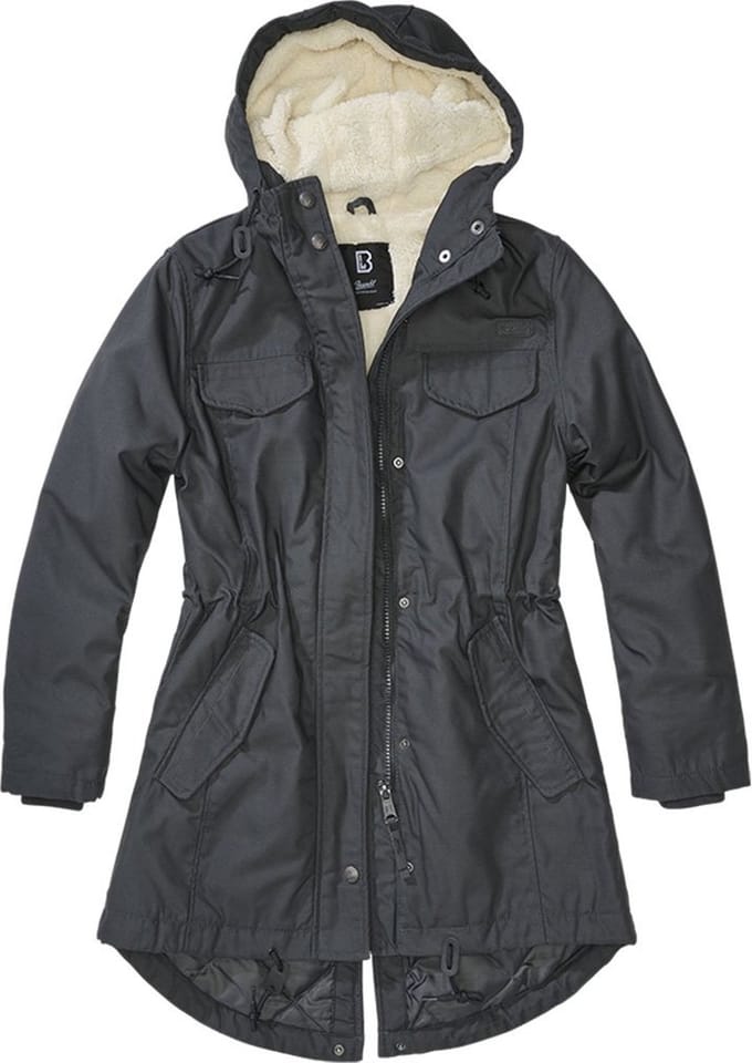 Brandit Mash Lake Parka Girls Parka antraciet L Polyester -