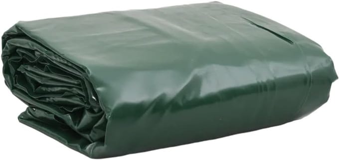 Dekzeil - Afdekzeil Tuinzeil - Bescherming Buiten - Waterdicht Canvas - 1.5x2 Meter - Groen
