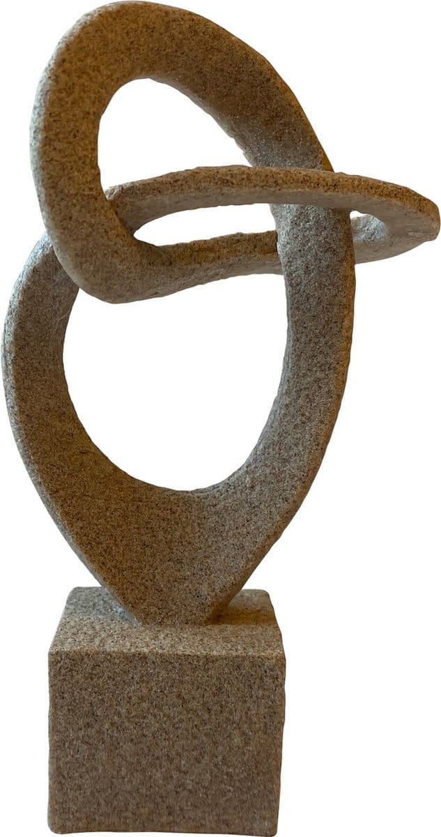 House of Nature Beeldje Poly 20cm beige
