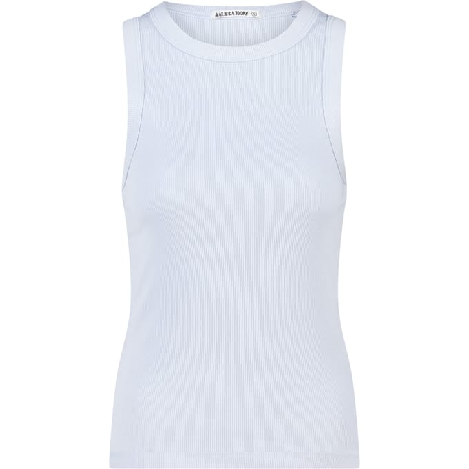 America Today Gia Babyblue Größe: M | Tanktops Outlet | Damen | Blau