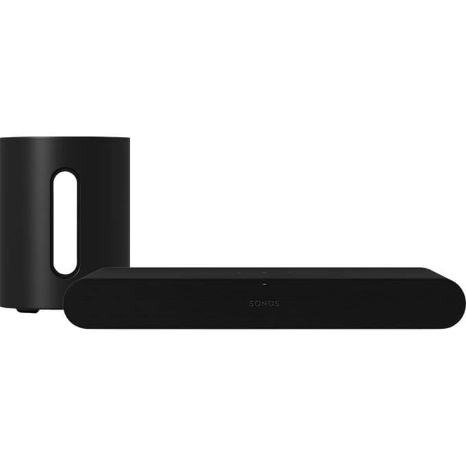 Sonos Ray 3.1 + Sub Mini Zwart
