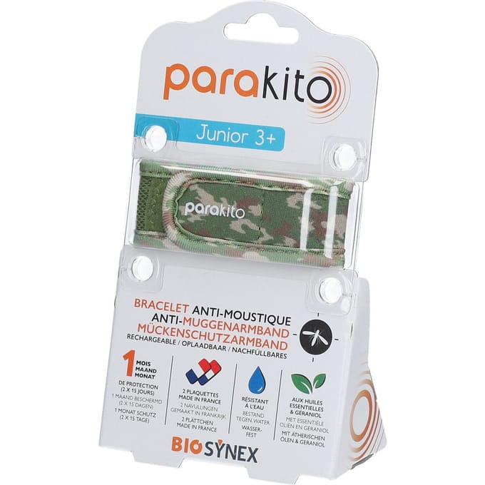 ParaKito Anti-Muggenarmband Junior 3+ Camouflage 1 Armband