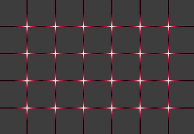 Fotobehang Pattern Squares Light Flash | PANORAMIC - 250cm x 104cm | 130g/m2 Vlies