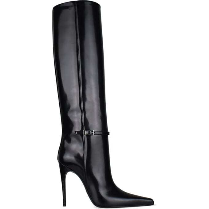Saint Laurent Laarzen Vendome Zwart